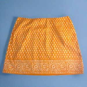 J Crew short cotton/stretch skirt - sz 6